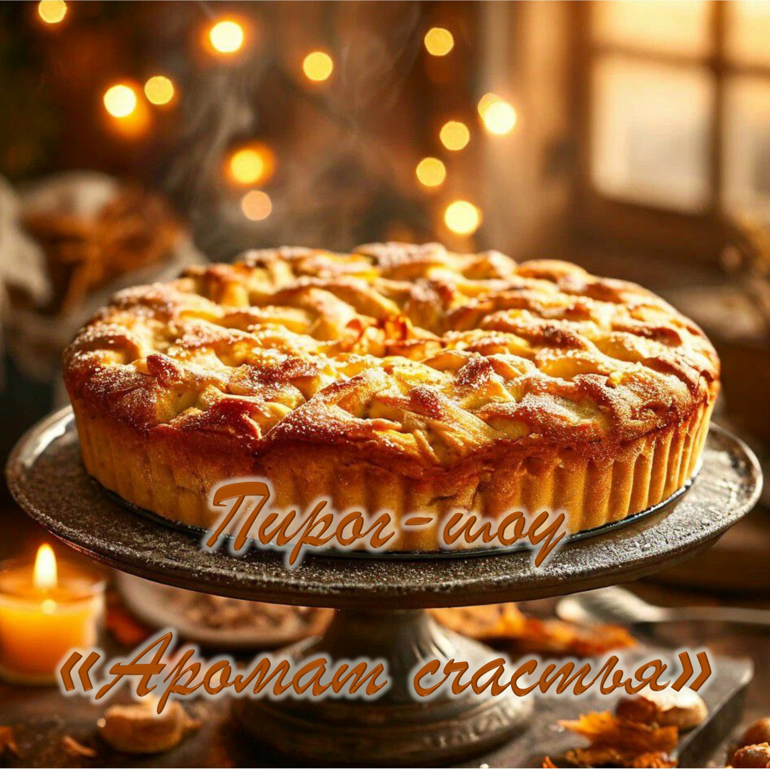 🥧 Пирог-шоу «Аромат счастья» 🥧