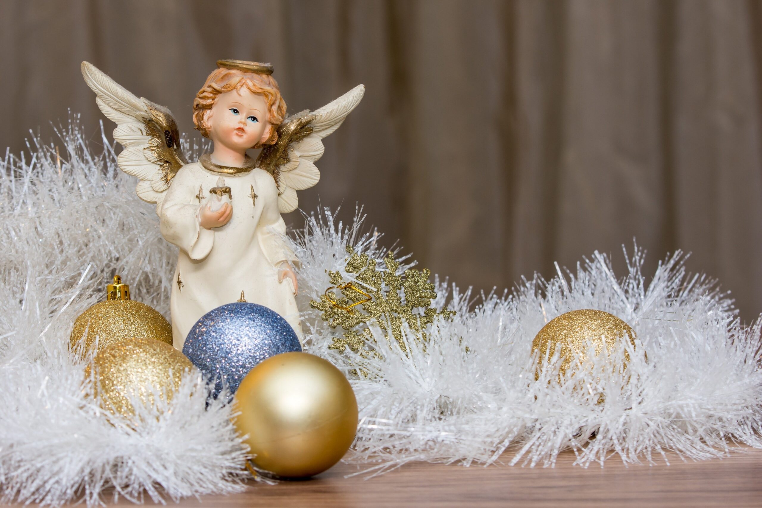 👼 Изготовление рождественских ангелочков 👼