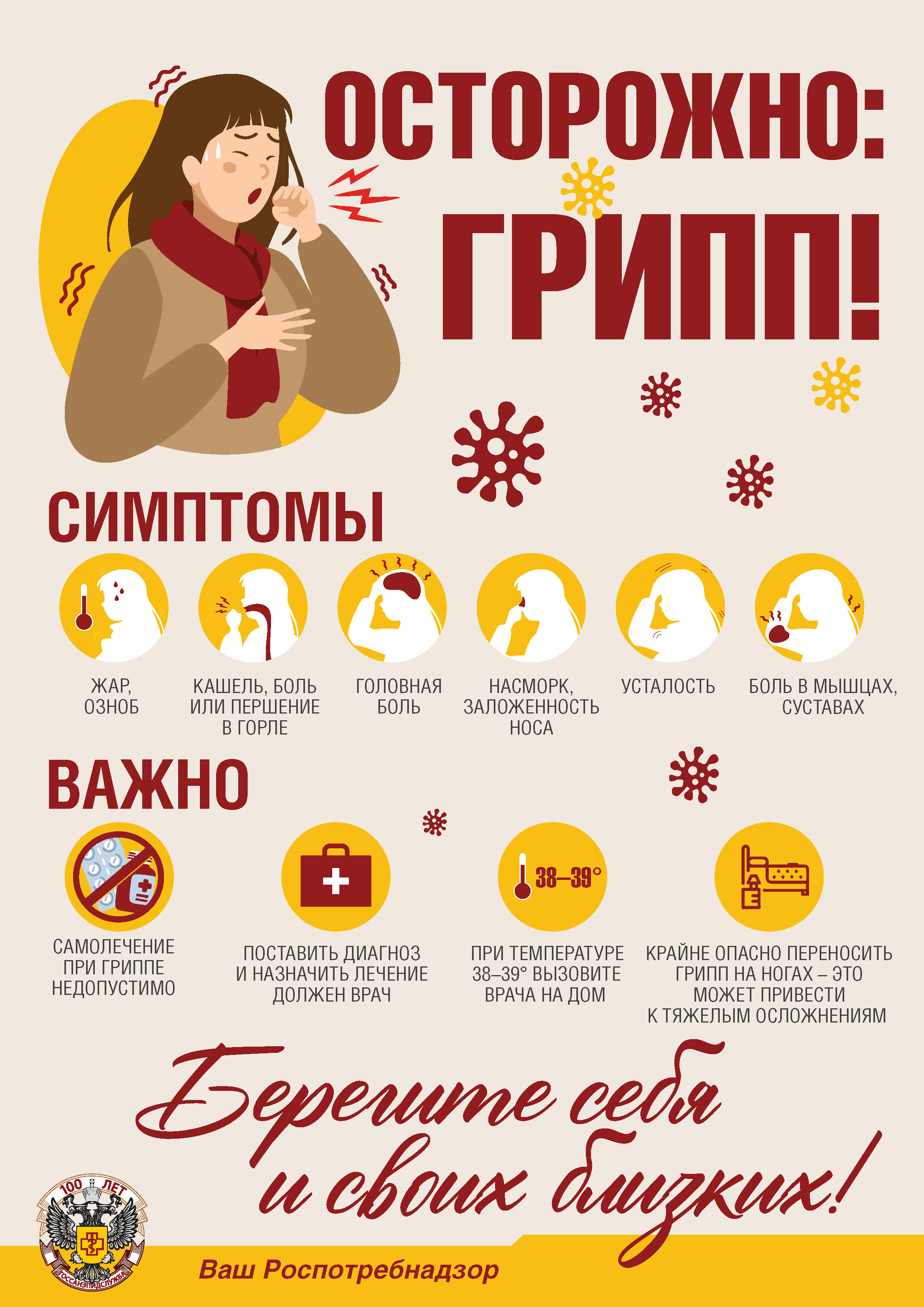 Меры профилактики гриппа и ОРВИ